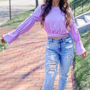 Vici Dolls orchid purple top